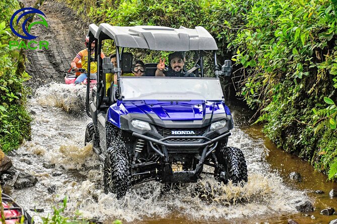 Side by Side Tour (Arenal Volcano) 2 - 5 people - The Rio Arenal break and the chance to get wet twice