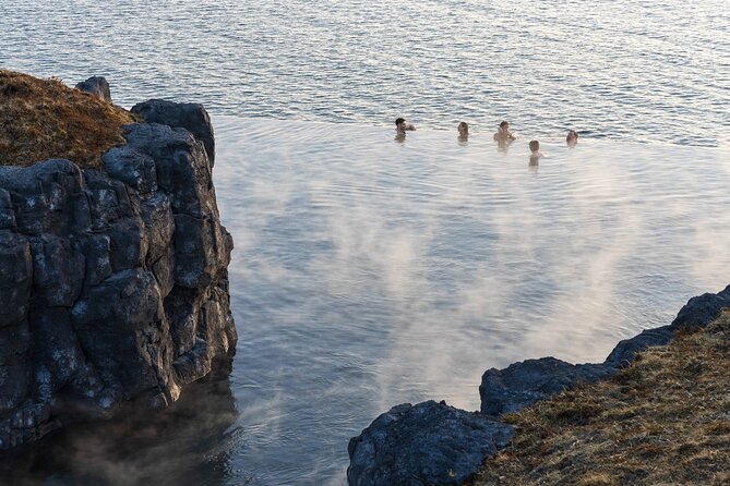 Small-Group Golden Circle, Sky Lagoon with Ticket & Kerid Crater - Sky Lagoon, the warm ending this tour gets right