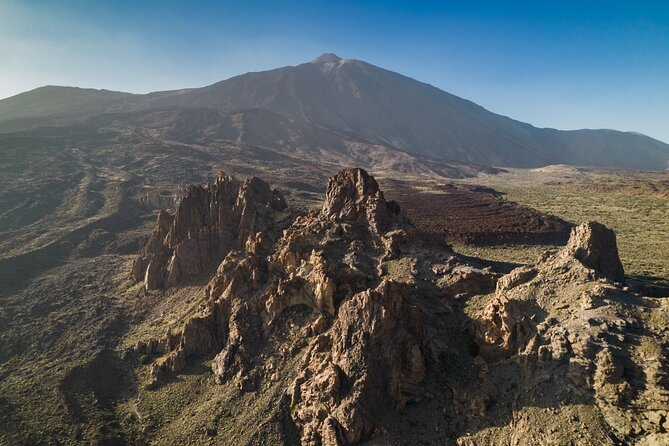 Small Group Teide National Park Volcanic and Forest Wonders - Pico Viejo adds scale and distant island views