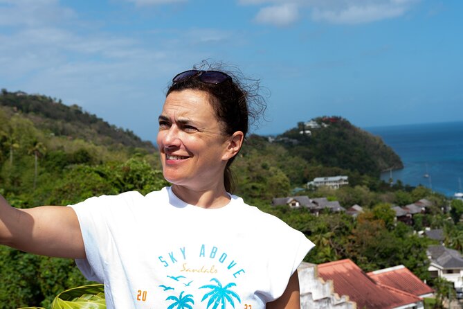 Soufriere Volcano Experience - The 15-minute walk to River Pool Waterfall