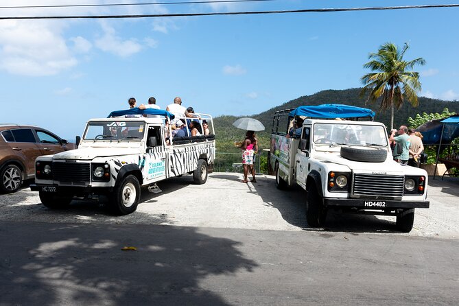 Soufriere Volcano Experience - West coast scenery and the five-minute Piton viewpoint
