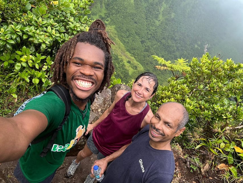 St. Kitts: Volcano Hike to Mt. Liamuiga the Highest Peak - The descent, refreshments, and return to Basseterre