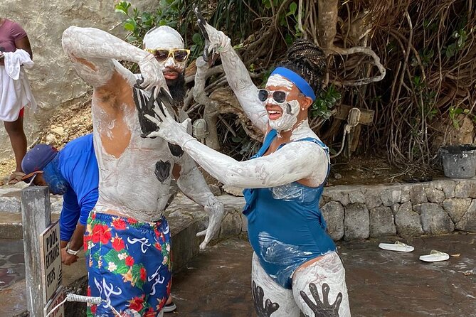 St Lucia Sulphur Springs Drive- in Volcano Tour & Therapeutic Mud baths - The Black Mud Baths: Fun, Hot, and Messy