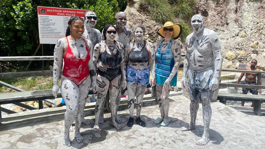 St Lucia Sulphur Springs Drive- in Volcano Tour & Waterfall - Roseau and the local bakery add island flavor
