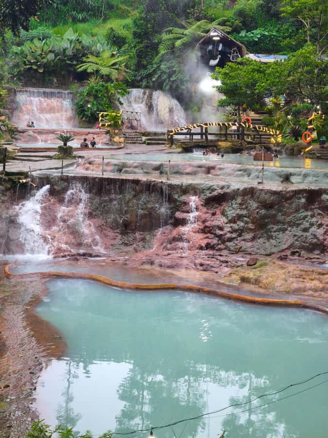 Start 10am Bandung Group Tour Volcano, Waterfalls, Hotspring - Tangkuban Perahu: the volcanic opening