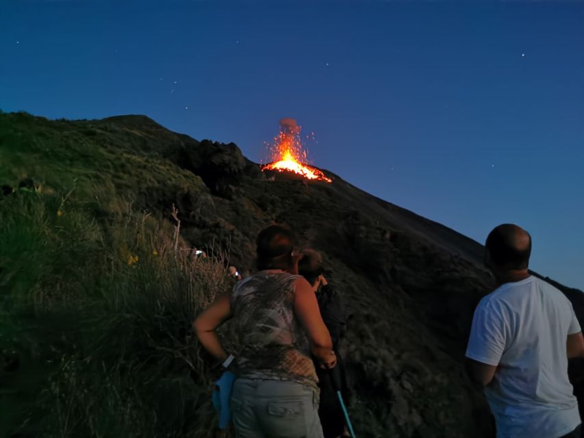 Stromboli: Sunset Trekking at Sciara del Fuoco - The old cemetery and the story of the island