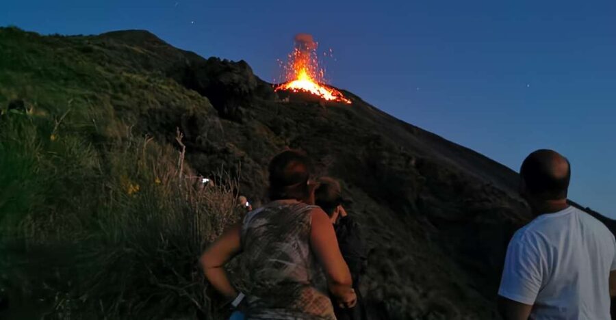 Stromboli: Sunset Trekking at Sciara del Fuoco - A gradual climb through Stromboli’s dry slopes
