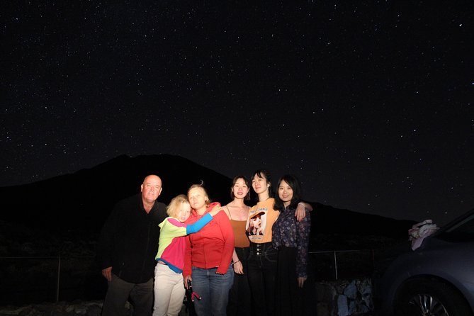 Sunset and Stars at Teide National Park - Sunset with cava and three island views