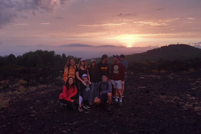 Sunset on the Volcano – Epic Mt. Etna Adventure from Taormina - The sunset over the Silvestri craters