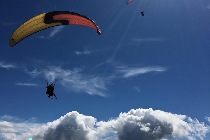 Tandem Paragliding over the Rugged Lava Fields at Blue Mountains - Ten to fifteen minutes over Iceland’s volcanic country