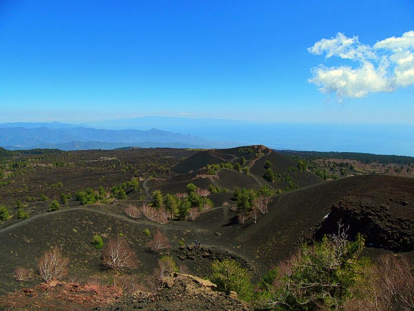 Taormina and Catania: Private Etna Exploration and Cave Tour - Walking to a lateral crater