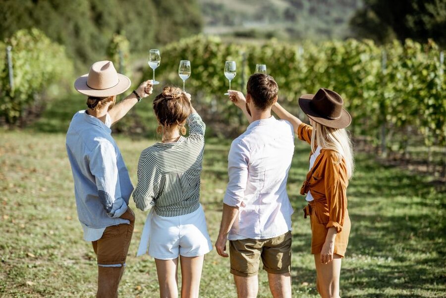 Taormina: Guided Etna Wine Tasting Half-Day Tour - Arriving at Gambino winery on Etna