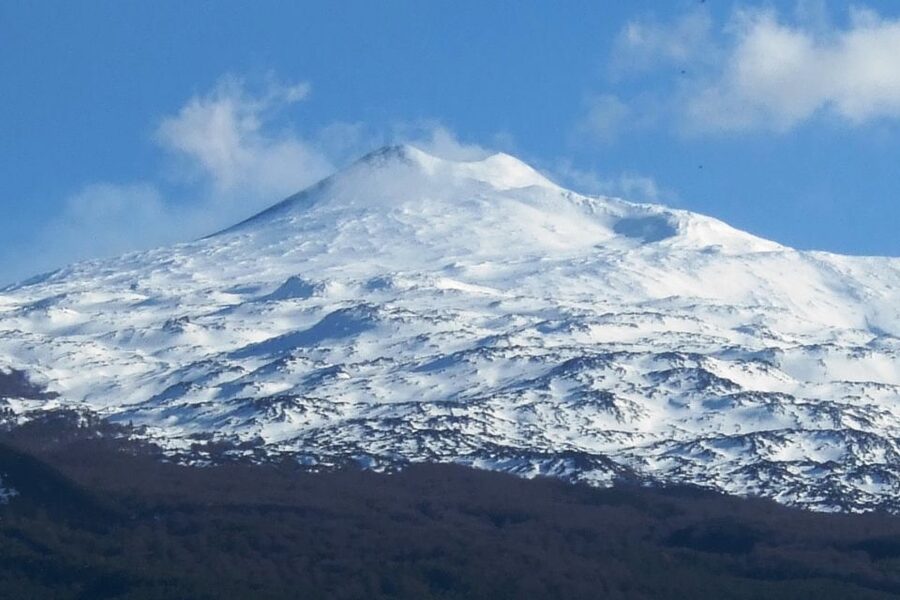 Taormina/Naxos: Mount Etna & Alcantara Gorges Tour w/ Pickup - Reaching Piano Provenzana on Etna