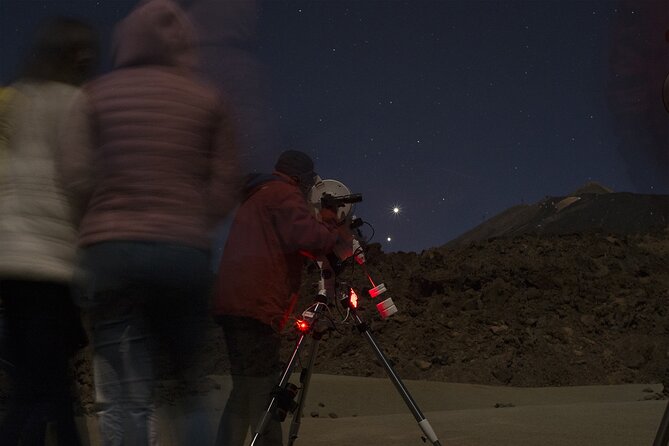 Teide National Park: Moonlight Tour & Stargazing Experience - The astrophoto telescope and what you actually see