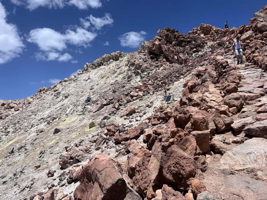 Tenerife: Climb to the summit of Mount Teide with an official permit and guide - Returning to La Rambleta and the lower station