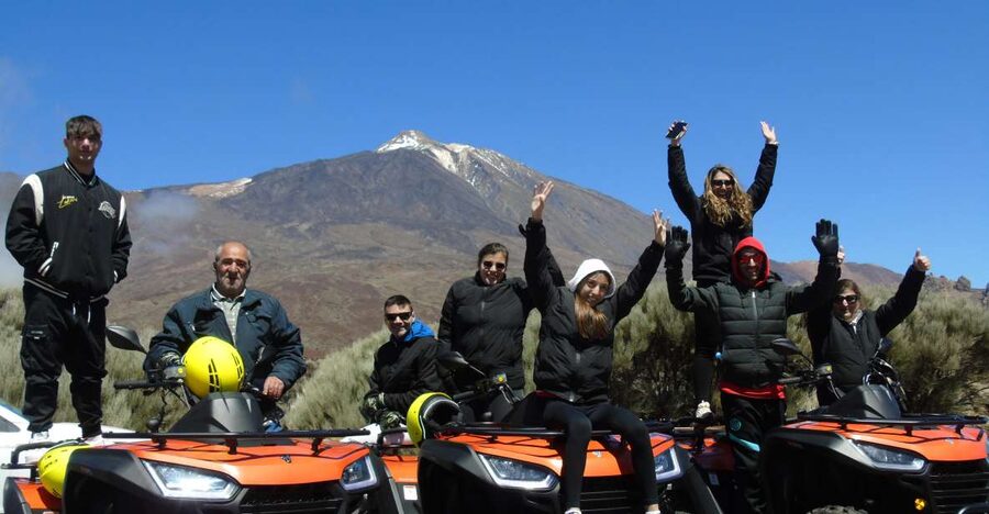 Tenerife: Guided Quad Bike Tour to Teide National Park - From Granadilla to the high slopes of Teide