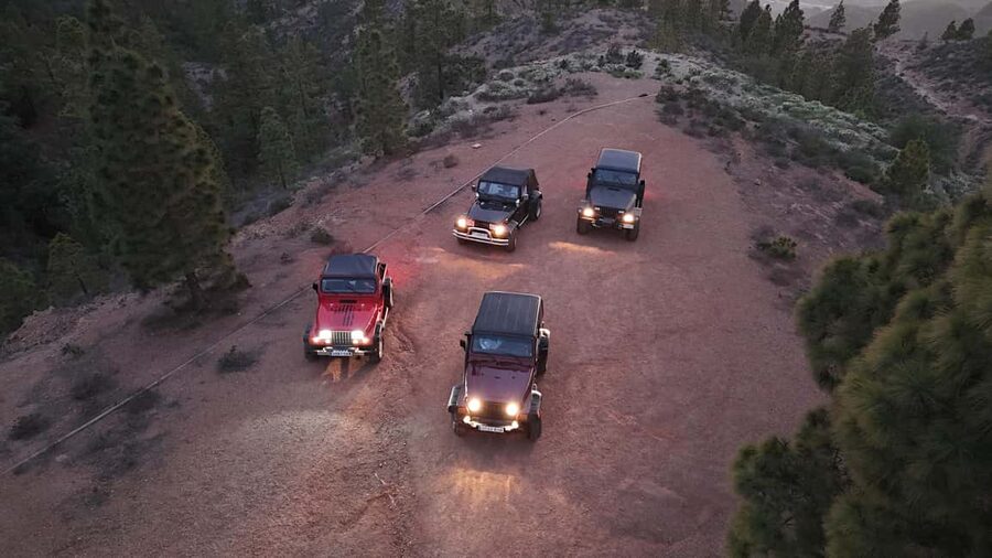Tenerife: Jeep Wrangler Tour to Mount Teide, Day and Sunset - Guía de Isora and the first viewpoints