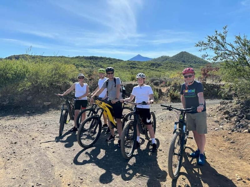 Tenerife: premium e-bike ride at Chineyro volcanic area - Entering the Chinyero volcanic area