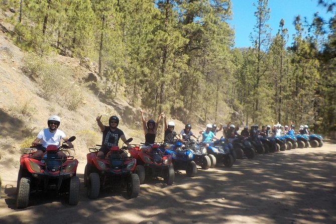 Tenerife: Quad Adventure Teide Tour - Arona, La Escalona, and the climb inland