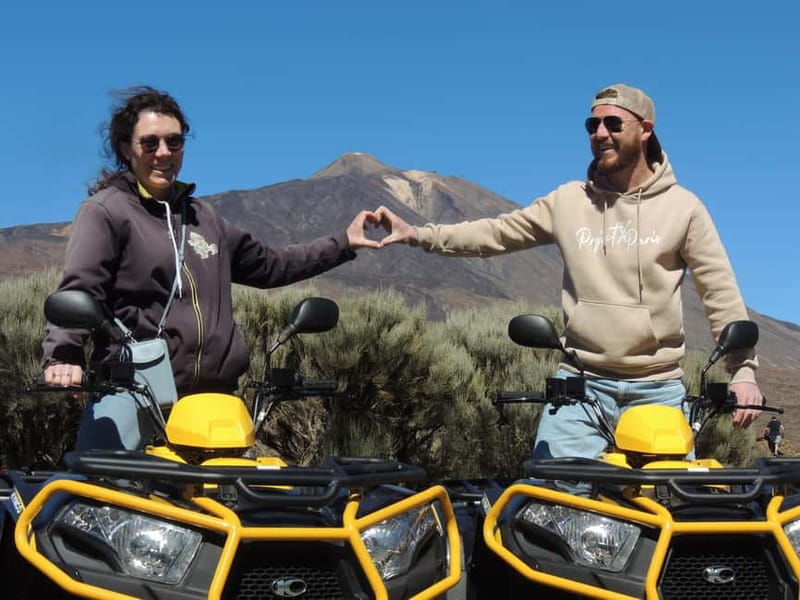 Tenerife: Quad Adventure to Mount Teide with Off-Road - The 12:00 tour and its off-road promise