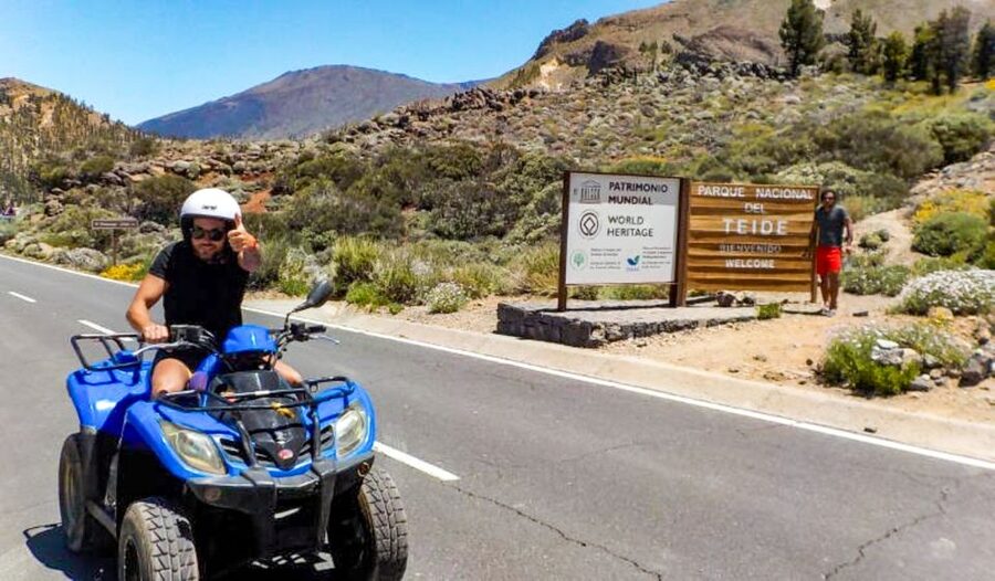 Tenerife: Quad Adventure Tour in Teide National Park - Arona, La Escalona, and the climb into the trees