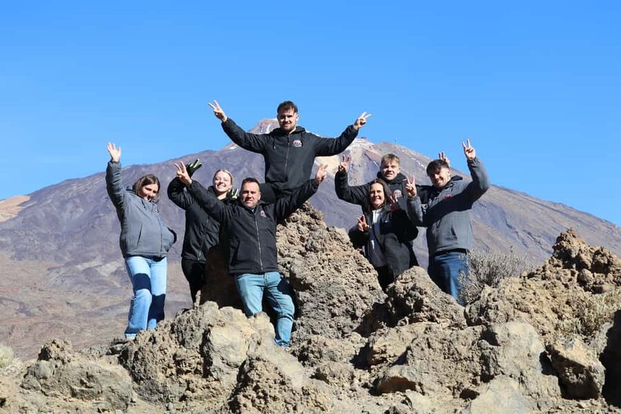 Tenerife: Quad Day Trip Teide National Park - The downhill return and the food stop