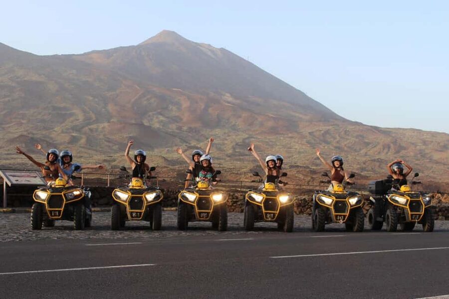 Tenerife: QUAD excursion TEIDE volcano - Starting at Valle San Lorenzo