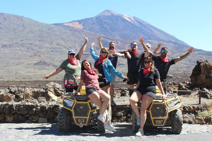 Tenerife: QUAD excursion TEIDE volcano - Vilaflor and the Pino Gordo tree