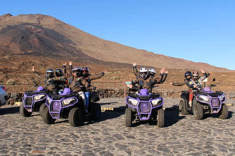Tenerife: Quad Trip to the mount Teide with snack - Key points at a glance