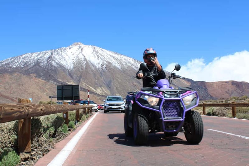Tenerife: Quad Trip to the mount Teide with snack - What the $71 price really includes
