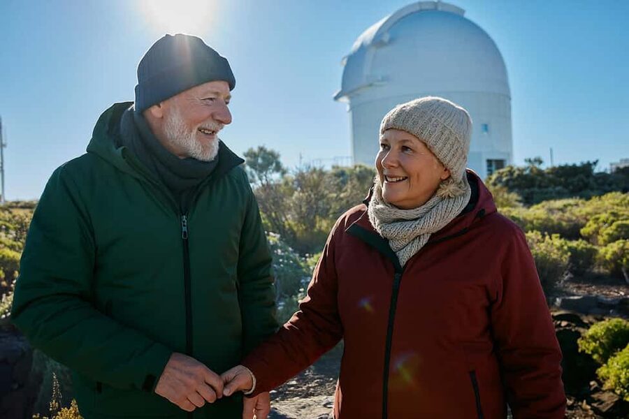 Tenerife: Stargazing at Mt. Teide - The one-hour format: talk first, telescope time later