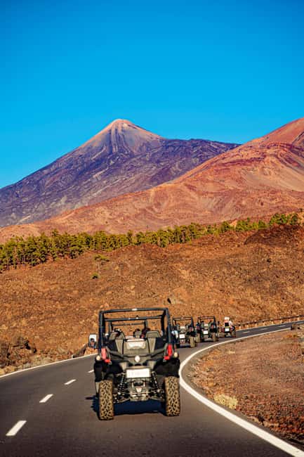 Tenerife: Teide Mountain Buggy On-Road GuidedTour with drink - Safety briefing and choosing your buggy seat
