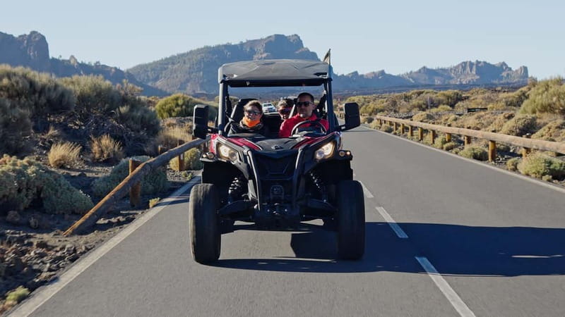 Tenerife: Teide National Park Guided Buggy Tour - The return route and views over the south coast
