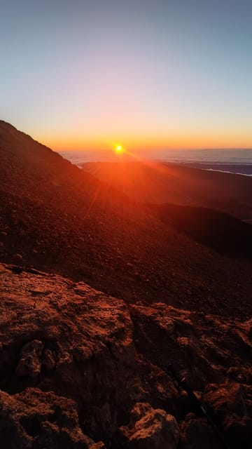 Tenerife: Teide Night Hike to Watch Sunrise and Shadow - The 30-minute descent and cable car option