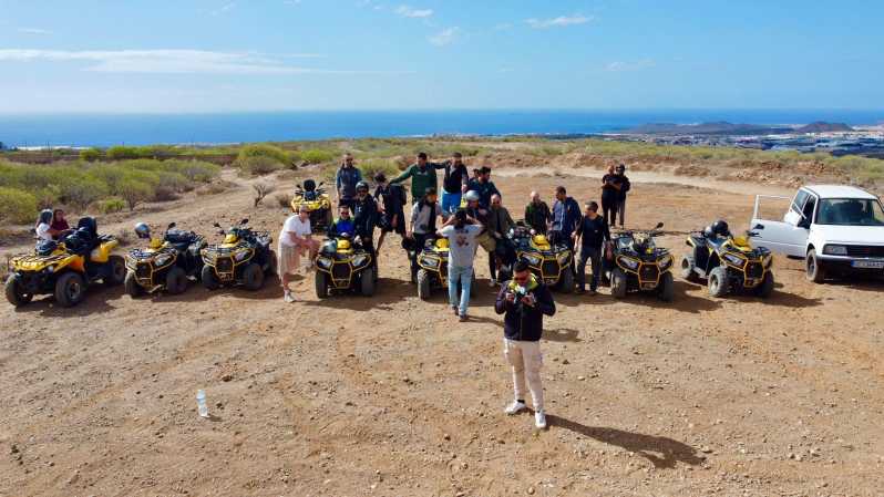 Tenerife: Teide Volcano Sunset Quad Bike Tour with Drinks - Meeting the guide and learning the quad