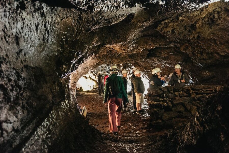 Terceira: Algar do Carvão Lava Caves Tour - The ride adds farms, forests, and local knowledge