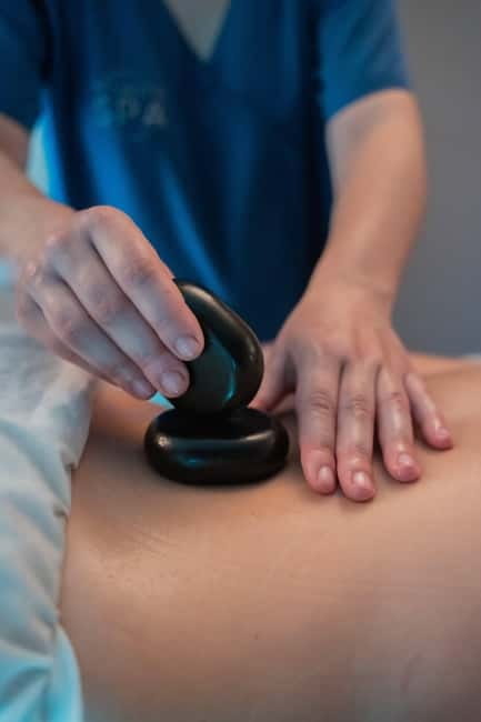 Terceira Island: Volcanic stone massage on a hot water mattress - Warm volcanic stones, oil, and muscle relief