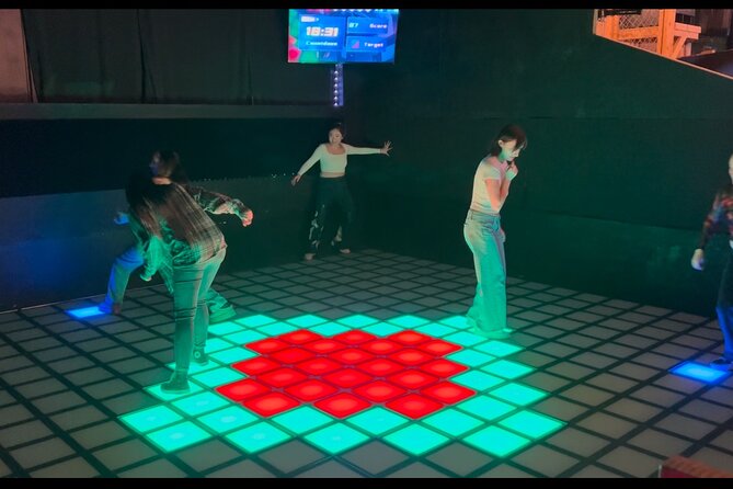 The Floor is Lava Digital Game Floor - The briefing before the floor lights up