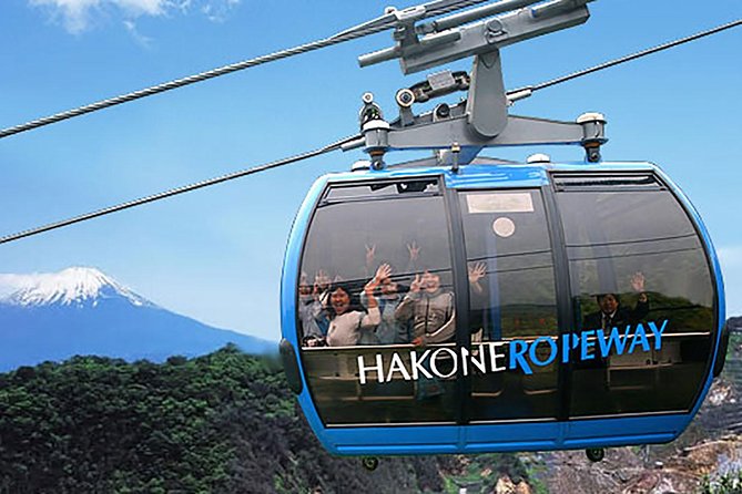 Tokyo: Hakone Fuji Day Tour w/ Cruise, Cable Car, Volcano - Owakudani, sulfur steam, and black eggs