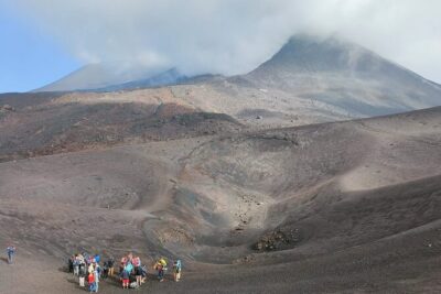 Tour to the Summit Craters of Etna 2920 meters with cable car and Jeep