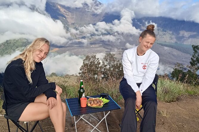 Trekking Mt. Rinjani 2 Days 1 Night Senaru Crater Rim - Camping on the rim, with a bathroom tent