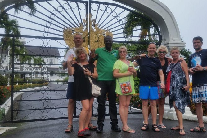 Trip to Soufiere: Volcano, Twin Pitons, Waterfall, Mud Bath & Botanical Garden - The Twin Pitons from close range