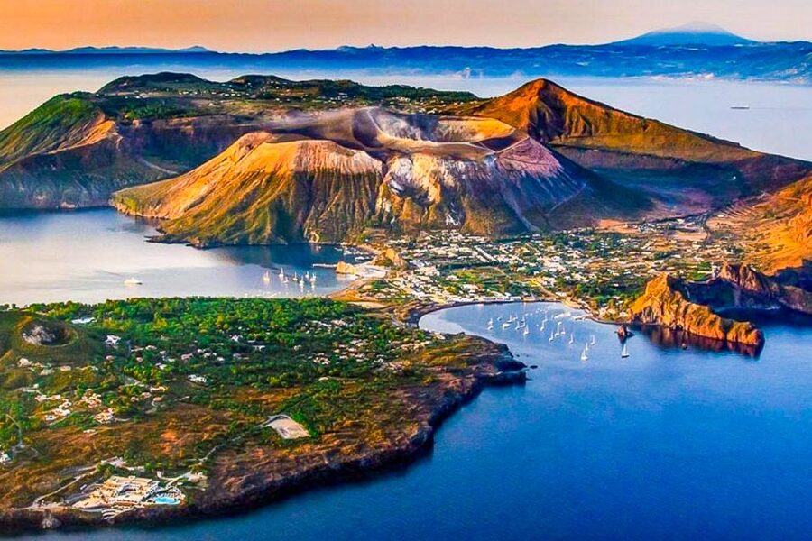 Tropea: Lipari, Panarea, and Stromboli Boat Tour by Night - Lipari from Marina Corta: the best stop for history and choice