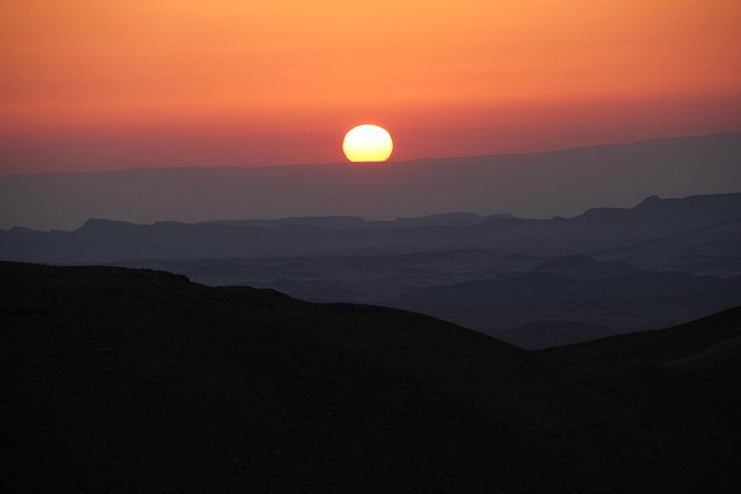 Two hour guided jeep tour in to and around the Ramon crater - Why a private 4X4 is useful here