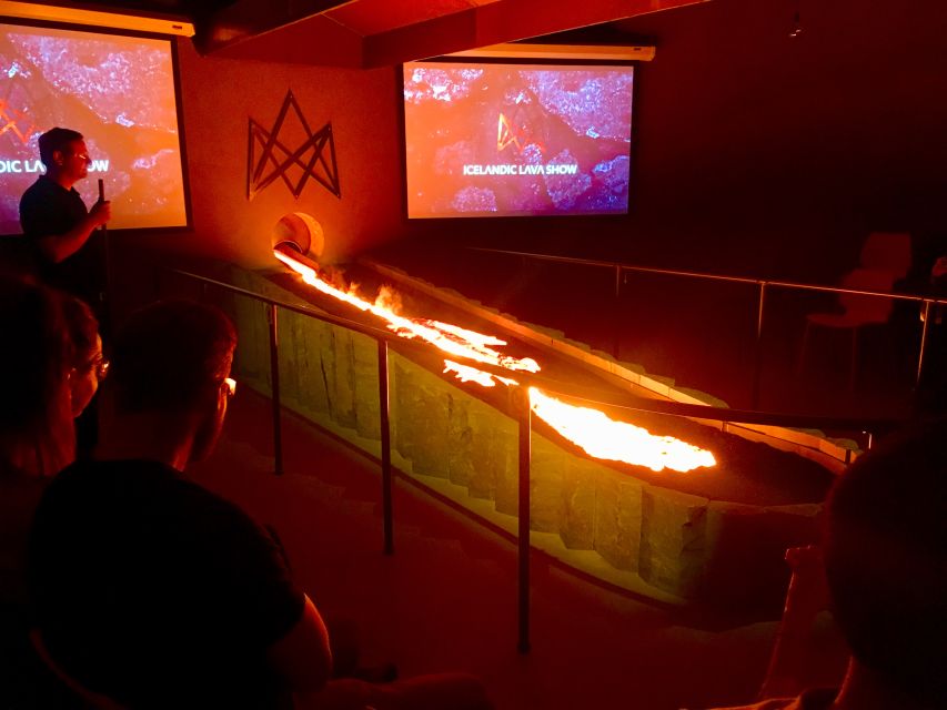 Vik: LAVA SHOW - Immersive Experience Entry Ticket - The main event: molten rock only meters away