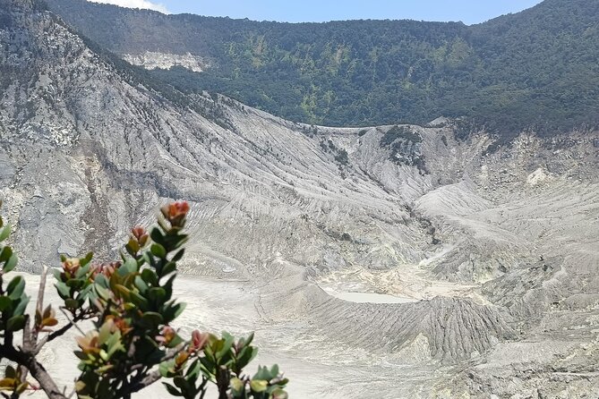 Volcano and Domas Crater of Hot Stony Bubble from Jakarta Lunch - Lembang fruit, fields, and a Sundanese lunch