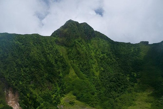 Volcano Hike in St. Kitts - The route changes from hike to climb