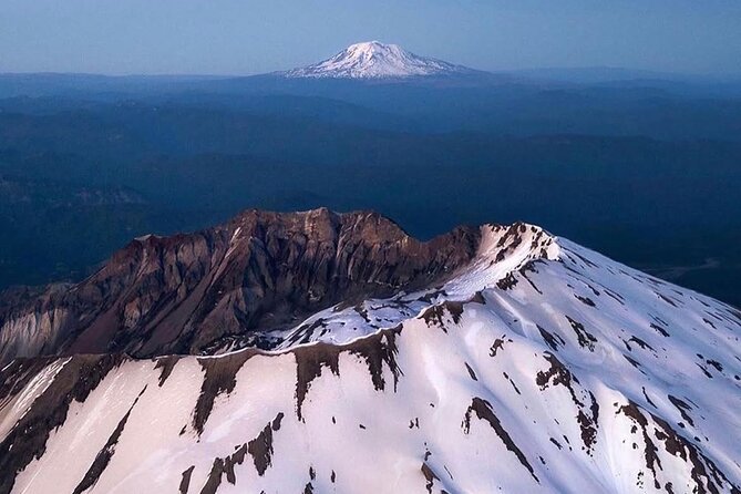 Volcano & Mountain Air Tour by Envi Adventures - Mount Hood from a small airplane
