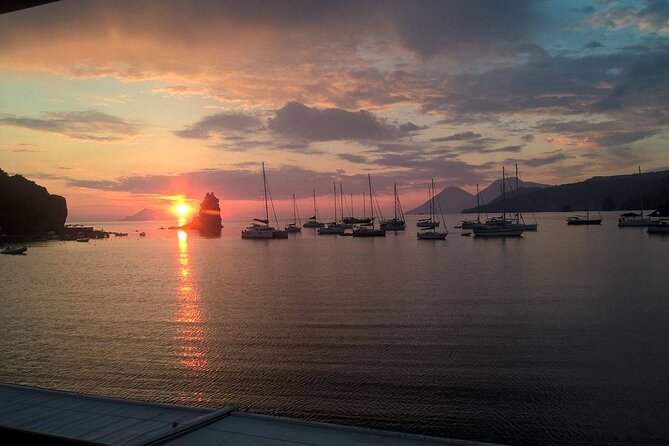 Vulcano, Panarea and Stromboli from Lipari - Setting out from San Giuseppe