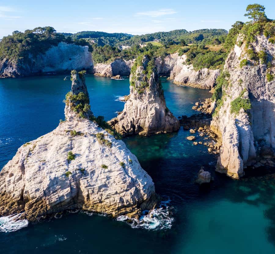 Whitianga: 2-Hour Cathedral Cove and Volcanic Coast Cruise - The ride along Mercury Bay